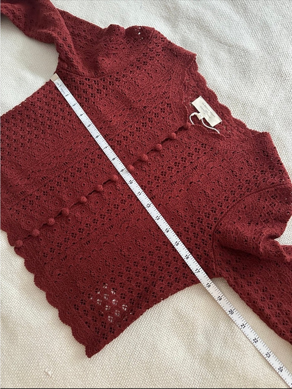 Rare! Discontinued! Sezane NOELIE CARDIGAN - Picture 12 of 12